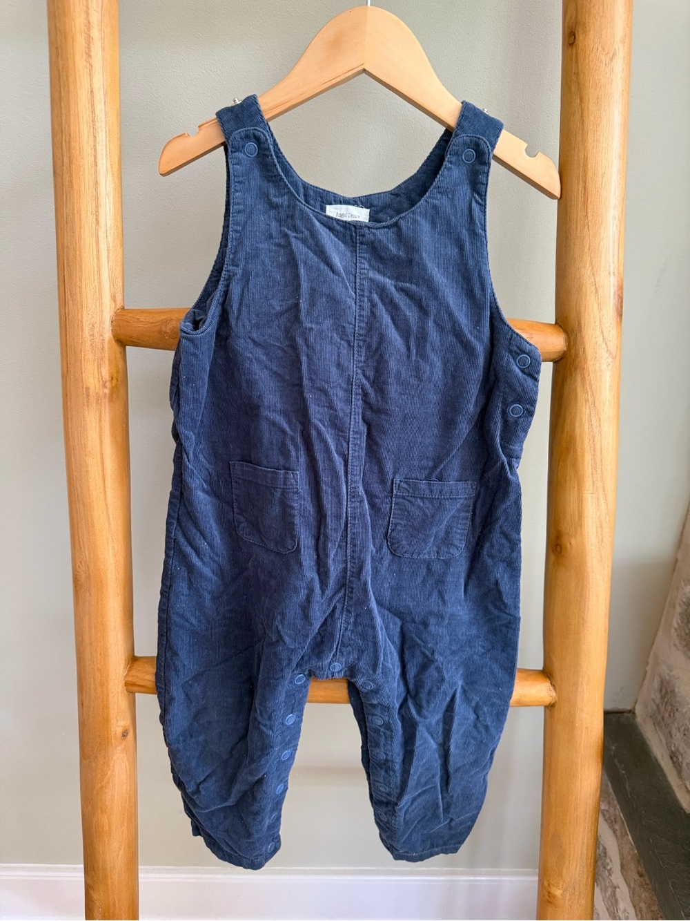Angel Dear Navy Kids Overalls